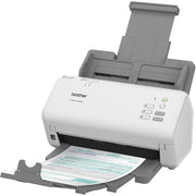 Brother ADS-4300N Professional Desktop Scanner, Fast Duplex 40 ppm, 80-Page Auto Document Feeder, Ethernet, White