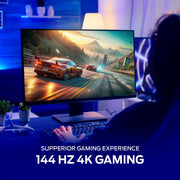 Monster HDMI Cable 2 Pack, 10 Ft, Ultra High Speed HDMI 2.1, 48Gbps Bandwidth, 8K 60Hz, 4K 144Hz Gaming, LED Illuminated Connectors
