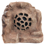 Alpine QLP542SLR-BR Solar Bluetooth Enabled Rock Speaker, Brown