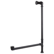 Signature Hardware SH439084PB Extended Pop-Up Tub Drain - Swivel Head - Standard Overflow - 4-1/4