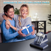 Teant Mattress Vacuum Bed Vacuum Cleaner with 253.7nm UV-C Light, Hyper Helix Motor with 16Kpa Strong Suction