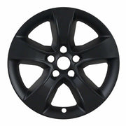 Coast2Coast Wheel Skin Set of 4, Gloss Black, 17 in, 5-Spoke, Snap-On, ABS Plastic, for 2008-2014 Dodge Charger