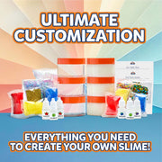 Elmer's Color Wheel Slime Kit, 24 Piece Set with Premade Slime, Clay Color Pigments, Scents, Mix-Ins, and Labels