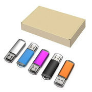 Kootion 215Color532G 32GB USB 2.0 Flash Drive Memory Stick, 5 Pack