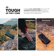 AGM G2 12GB Plus 256GB Storage 5G Unlocked Rugged Smartphone, Black