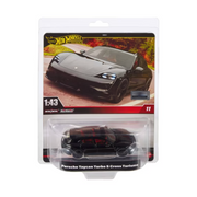 Mattel HWT10 Hot Wheels Premium 1:43rd Scale Porsche Taycan Turbo S Cross Turismo Collectible Car