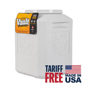 Gamma2 Vittles Vault Bird Seed Storage Container, Airtight, Gray, 35 lb Capacity, 4538