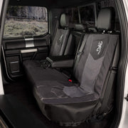 Browning Chevron Low-Back Seat Cover - Bench - Heather/Black