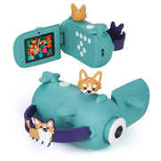 Vivitar 98379A-CRGI Kidztech Kids Teal Corgi Digital Video Camera 16MP