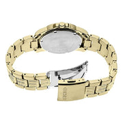 Seiko SUR358 Men's Essential 39mm Gold Tone Bracelet Dial Watch