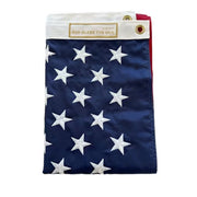 Allied Flags Lee Greenwood Signature American Flag Gift Set with Embroidered Stars and Stripes, Patriotic Display