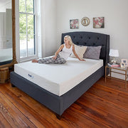 Classic Brands 410069-1150 Cool Gel 8 Inch Gel Memory Foam Mattress, Queen Size