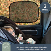 Dreambaby L1203 Insta-Cling Static Window Shades UPF 50+ Sun Protection, 2 Pack