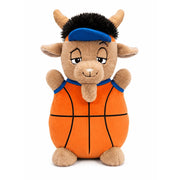Ready to Hug Sport GOAT Basketball Plush, 24-Inch, Multicolor, Ultra Soft Polyester