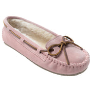 Minnetonka Moccasin Cally Moccasin Slippers for Ladies - Blush - 9M