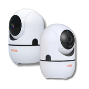 MobiCam HDX Indoor Security Camera, Wi-Fi Pan & Tilt, 1080p HD, Night Vision, Two-Way Audio, Motion Detection, Cloud & SD Storage, 2-Pack, 70197