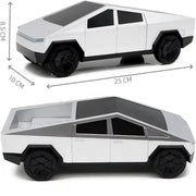 1:12 Cool Cybertruck RC Pickup, 4WD Dual-Motor High-Speed All-Terrain 27MHz RC Car with LED Lights - Kids Boys Gift Toy