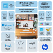 HP 22-dg0023w All-in-One 21.45