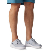 Columbia Boatside Breathe Relaxed PFG Men's Boat Shoes, Breathable Mesh Upper, Cirrus Grey/Grill, Size 12, Medium, 207734