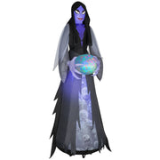 Way To Celebrate Halloween Mystical Ghoul Yard Inflatable, 10.5' - Multicolor