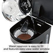 Hamilton Beach 46299 Programmable Coffee Maker, Black