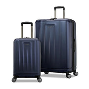 Samsonite 148462-1041 Ridgeway 2 Hardside Spinner Luggage Set, 2 Piece, Navy