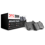 Dynamic Friction Company 5000 Advanced Ceramic Rear Brake Pads, Rear Set, Fits 1991-1993 Nissan NX, 1991-1994 Nissan Sentra, 1551-0511-00