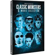 Universal Classic Monsters 6-Movie Collection, Digitally Remastered Horror Films, DVD Set