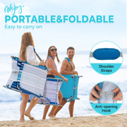 WEJOY Face Down Folding Chaise, 5-Position Adjustable Portable Tanning Chair with Face Arm Hole, Beach Lounge Chair with Removable Pillow, Folding Camping Cot Bed Lawn Camping Pool
