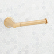 Signature Hardware Elita Wall-Mounted Euro Style Toilet Paper Holder Chrome SHEL555002CP