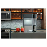 GE Profile XPIO13SCSS Opal 2.0 Countertop Nugget Ice Maker with side tank, Stainless Steel