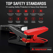 Dyeetic D18 Jump Starter with Air Compressor, 3500A Peak Current, 150PSI Tire Inflator, Portable Car Battery Booster, Lithium-Ion