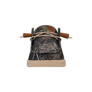 Hey Dude Wendy Slip-On Loafers, Mossy Oak Country DNA Camo, Lightweight Ripstop Cotton Upper, Cushioned Memory Foam Insole, Flexible Rubber Outsole, 40788-960