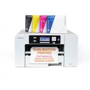 Sawgrass SG500 Sublimation Printer Bundle with SubliJet UHD Inks and TruePix Paper, Wi-Fi Enabled, White