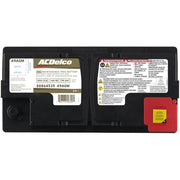 ACDelco AGM Automotive BCI Group 49 Battery, 12 Volt, 900 CCA, 160 RC, Calcium Lead Positive Grid, Ribbed Case, 49AGM