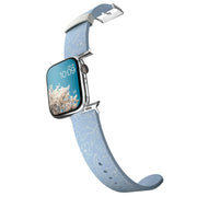 MobyFox Silicone Watch Band - compatible Apple Watch Band for iWatch Series 10 9 Ultra 8 7 6 5 4 3 2 1 SE - (Sky Blue)