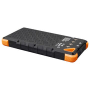 ToughTested TT-PBW-SW16 Fast Charging Solar Power Bank with Flashlight, 16,000mAh, IP65 Waterproof - Black