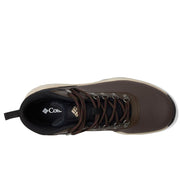 Columbia Newton Wander Leather Women's Hiking Shoes, Waterproof Cordovan/Black, Medium Width, Size 8.5