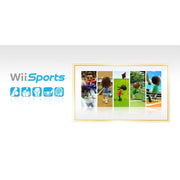 Nintendo Wii Sports Video Game with Tennis, Golf, Baseball, Boxing, Bowling, Mii Avatar Compatible, SP2006