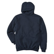Carhartt Midweight Full-Zip Long-Sleeve Hooded Sweatshirt for Men - New Navy - 2XL