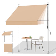 HOMEDEMO Manual Retractable Awning, 98