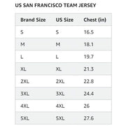 DIAO Men's 49ers Football Replica Jersey White Short Sleeve Medium