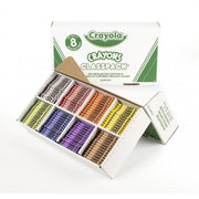 Crayola 52-8008 Crayon Classpack, 8 Colors, Pack Of 800