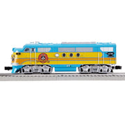 Lionel Looney Tunes Freight LionChief 5.0 Electric O Gauge Train Set with Bluetooth 5.0, Remote Control, Illuminated Caboose, Multi-Color, 2423010