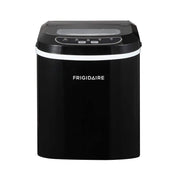 Frigidaire 26 lb Compact Freestanding Ice Maker, Black Stainless Steel, 2.3 Qt Water Reservoir, Electronic LED Controls, EFIC101-BLACK-COM