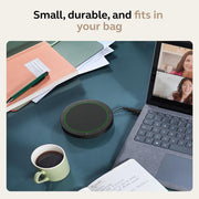 Jabra Speak2 75 Wireless Bluetooth Speakerphone, 4 Noise-Cancelling Microphones, 65mm Speakers, USB-A and USB-C, Microsoft Teams Certified, Dark Gray, 2775-109-01