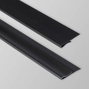 Ceilume EZ-On T-Bar Ceiling Grid Cover Kit, Snap On, Onyx Black, 96 Sq Ft, AC-GRID-KIT-OY