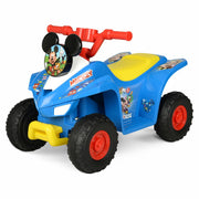 Hyper Toy Company Disney Mickey and Friends 6V ATV Powered Ride-On Toy, Red, Toddler Size