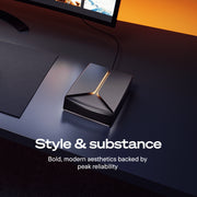 Seagate FireCuda X Vault 8TB External Gaming Hard Drive, USB-C Connection, RGB Lighting, Certified for Xbox on PC, STNL8000400