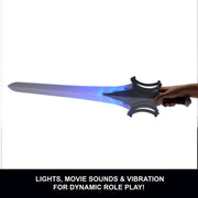Mattel Masters of the Universe Powers of Grayskull Power Sword Role Play Toy with Lights, Sounds & Vibration, 27 Inch JKJ17